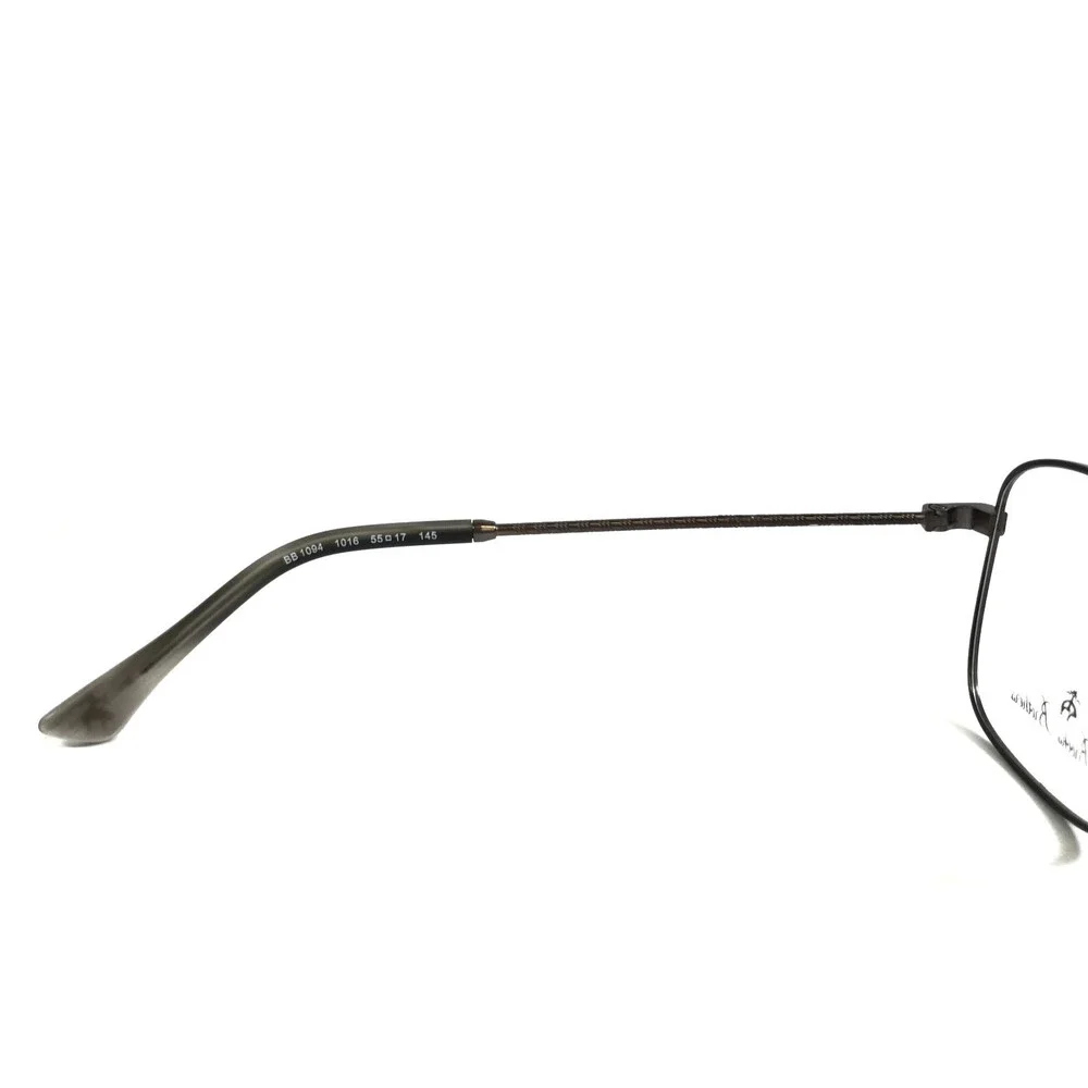 Brooks Brothers Eyeglasses Frames BB1094 1016 Brown Square Wire Rim 55-17-145